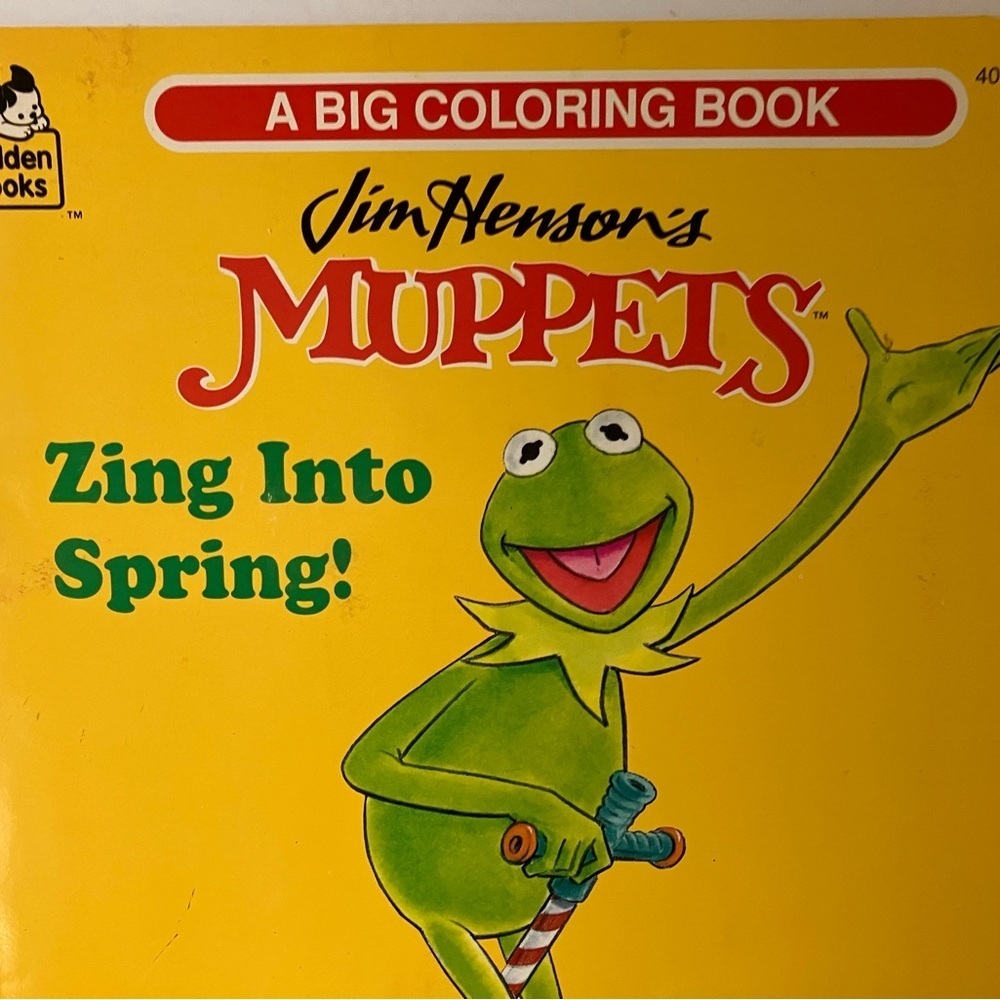 Jim Henson's Muppets Coloring Book
